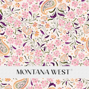 Floral Paisley Seamless Pattern, Digital aquarelle indien persan Floral Paisley Seamless Pattern File pour un usage commercial, motif de fleurs
