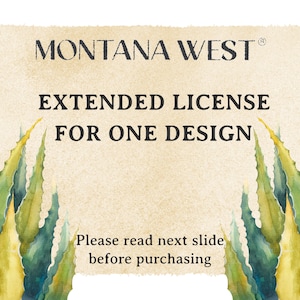 EXTENDED LICENSE for ONE Montana West Design Pattern