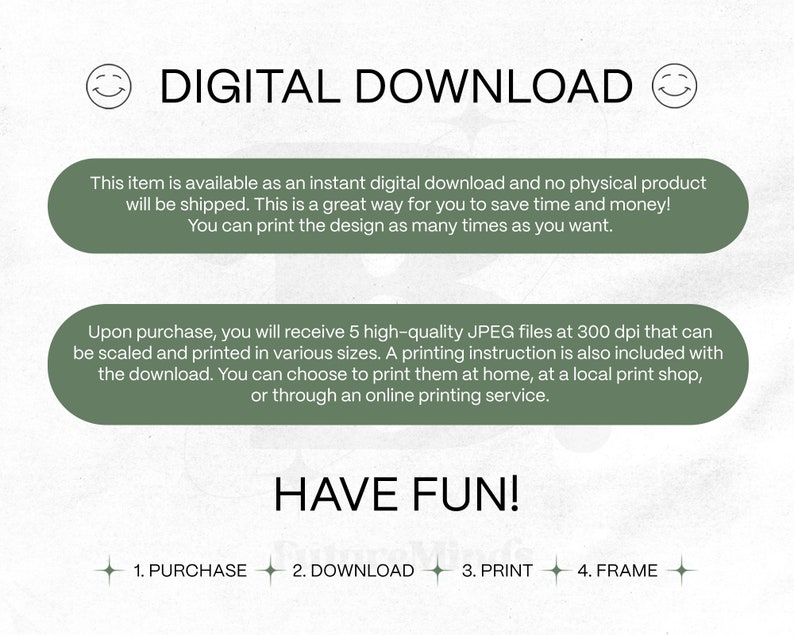 Gradient Poster "ocean Blend": Printable Wall Art - Enhance Your ...