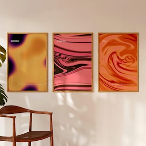 Emotion Aura Art Prints: Empathy, Euphoria, Love (Digital Download)
