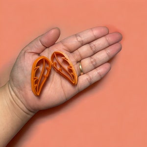 Feather Clay Cutter: 3D Printed Polymer Clay Tool