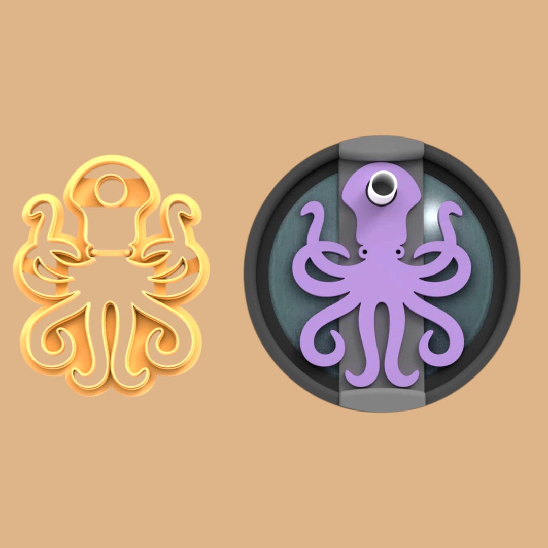 Octopus Stanley Topper Cutter - Etsy