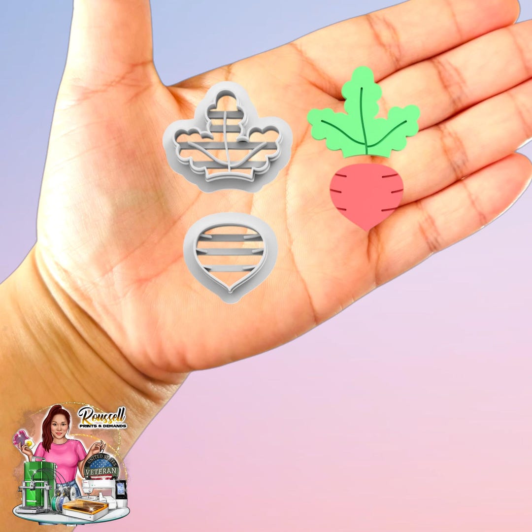 Beetroot Combo Cutter Clay Cutters - Etsy