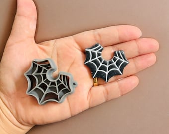 Spider Web hoop Polymer Clay cutter