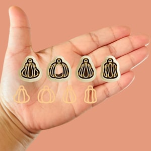 Pumpkin Outline Pack Halloween Polymer clay cutter