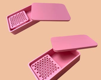 Cornstarch Tapper Box - Cornstarch Container - For Stud earring