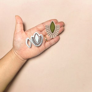 Boho Desert Polymer clay cutter