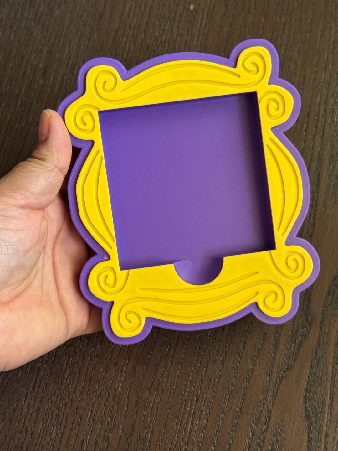 Frame Sticky Note Holder 3d Printed No Resin Added - Etsy