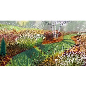 Landscape Art Print: Meandering Path