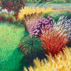 Floral Art Print: Golden Amsonia