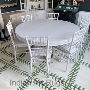 8x10 Awsome Green And White  Oushak Made to Order (In Any Size!!!!!) Knotted Modern Oushak rug/ large area rug/pastel/sage/muted oushak rug.