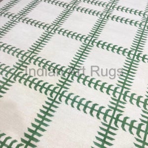 8x10 Awsome Green And White  Oushak Made to Order (In Any Size!!!!!) Knotted Modern Oushak rug/ large area rug/pastel/sage/muted oushak rug.
