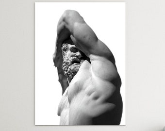 Antonio Canova, Hercules, Art reproduction. Wall decoration, home office furniture