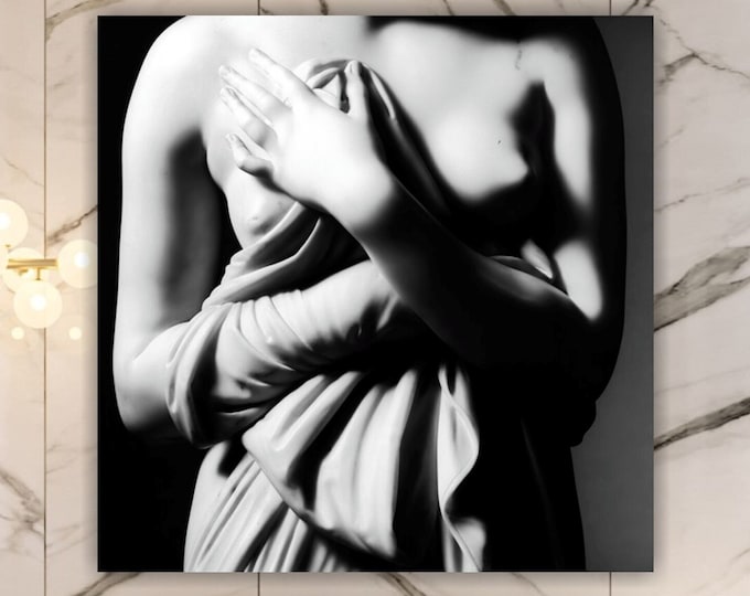 Wall decorations, Venus Italica by Antonio Canova, canvas print, poster or aesthetic painting.