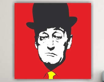 Italian actor reproduction Totò, the prince of laughter, poster or canvas painting, art print, interior wall decorations.