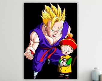 Anime character, poster or canvas painting, interior wall decoration, Japanese anime manga.