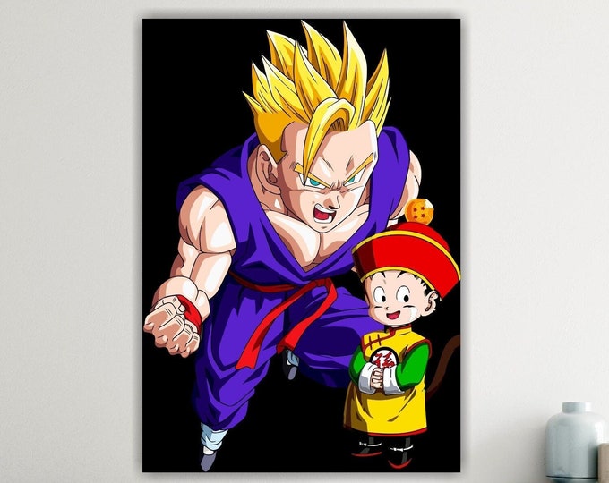 Anime character, poster or canvas painting, interior wall decoration, Japanese anime manga.