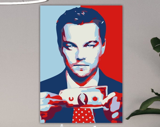Famous Italian actor canvas, movie poster or picture, canvas print, interior wall decoration.