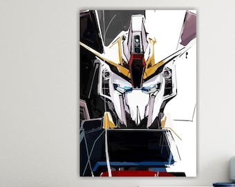 Super Robot Japanese Poster or Canvas Painting, Interior Wall Decoration, Japanese Anime Manga.