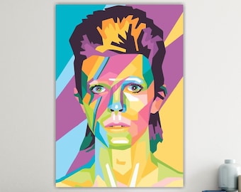 British singer-songwriter poster or canvas painting, pop art canvas print, interior wall decorations.