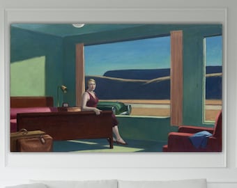 Hopper Edward western hotel wall decoration poster or canvas painting home office decor