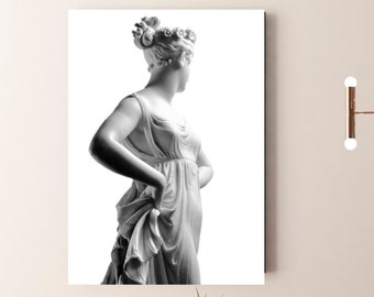 Dancer by Canova, modern wall poster or painting, large canvas print, interior wall decorations.