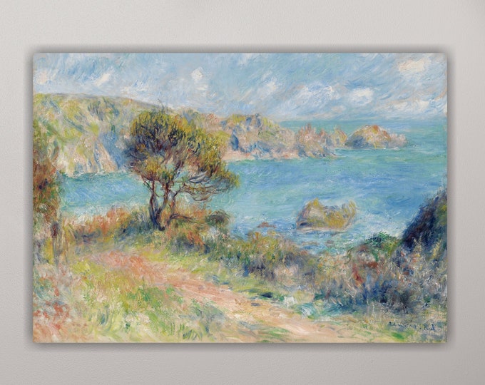 Pierre-Auguste Renoir, Guernsey, Art reproduction, poster or wall picture, canvas print, home wall decoration.