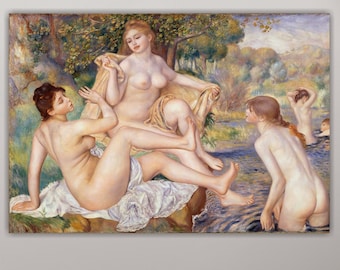 Pierre-Auguste Renoir, The Large Bather, Art Reproduction, Poster or Wall Picture, Canvas Print, Home Wall Decoration.