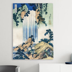 Quadri famosi tsunami di Hokusai, stampa su tela per le pareti