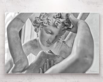 Canova, Amore and Psyche, The Kiss. Art reproduction, wall decoration, home office furniture