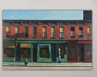 Hopper Edward Sunday Morning wall decoration poster or picture ready to hang home office decor