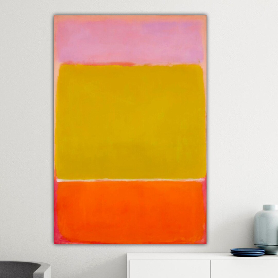 Mark Rothko Composition Mark Rothko Painting or Poster, Abstract Expressionism, Art ...