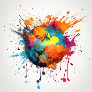 Colorful sphere