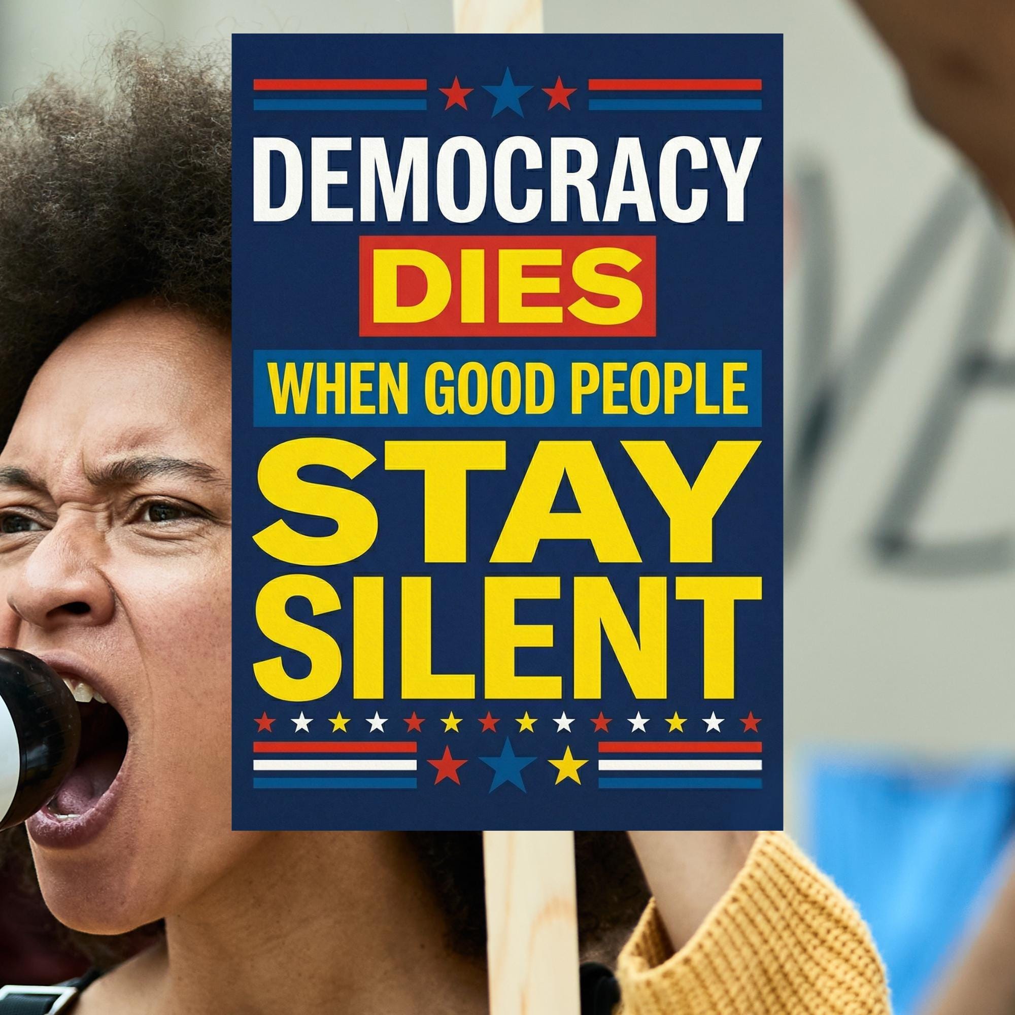 Printable Anti-trump Protest Sign Bundle, No Kings Posters,resist ...