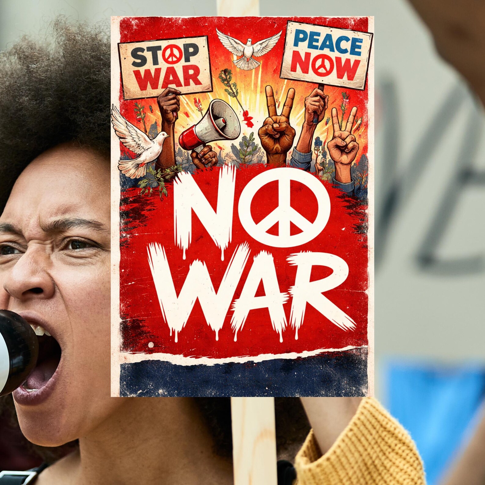 Printable Anti-trump Protest Sign Bundle, No Kings Posters,resist ...