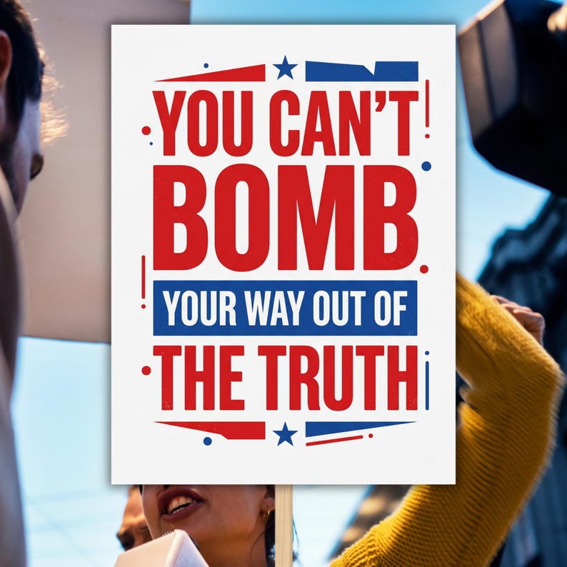 Printable Anti-trump Protest Sign Bundle, No Kings Posters,resist ...