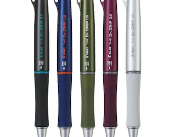 New Edition - Pilot THE Dr.GRIP 0.5mm Mechanical Pencil, Fure-Fure Lock Mechanism, HTDG90R, Made in Japan