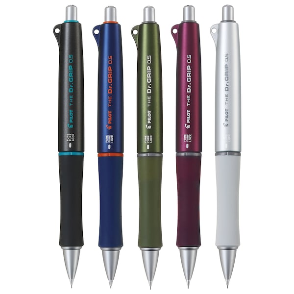 New Edition - Pilot THE Dr.GRIP 0.5mm Mechanical Pencil, Fure-Fure Lock Mechanism, Made in Japan