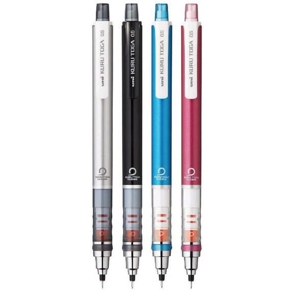 Uni KURU TOGA Mechanical Pencil, 3-gear Rotation System, M3-450 0.3mm / M5-450 0.5mm , kuru toga - Vimarsana News