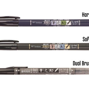 Kalligraphie & Zeichenstift - Tombow Fudenosuke Brush Pen, geeignet für Künstler