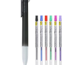 Uni STYLE FIT 5-Colour Pen Body (UE5H-258) with 0.38mm Refills (UMR-109-38)