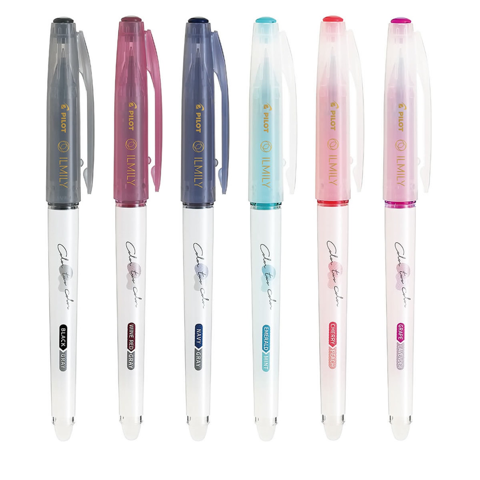 Limited Edition, Pilot ILMILY Color Two Color 0.4mm Gel Ink Ballpoint ...
