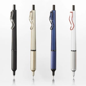Design élégant Nouvelle version, Stylo à bille Uni JETSTREAM EDGE 0,28 mm à encre noire à base d'huile SXN-1003-28, Fabriqué au Japon