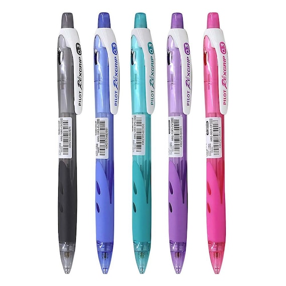 Pilot REXGRIP 0.3mm Ultra Fine Mechanical Pencils, HRG-10R3, Good