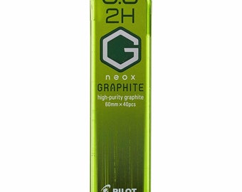 Pilot Mechanical Pencil Lead Neox Graphite 0.7mm 2b 40 Count Hrf7g 20 For Sale O