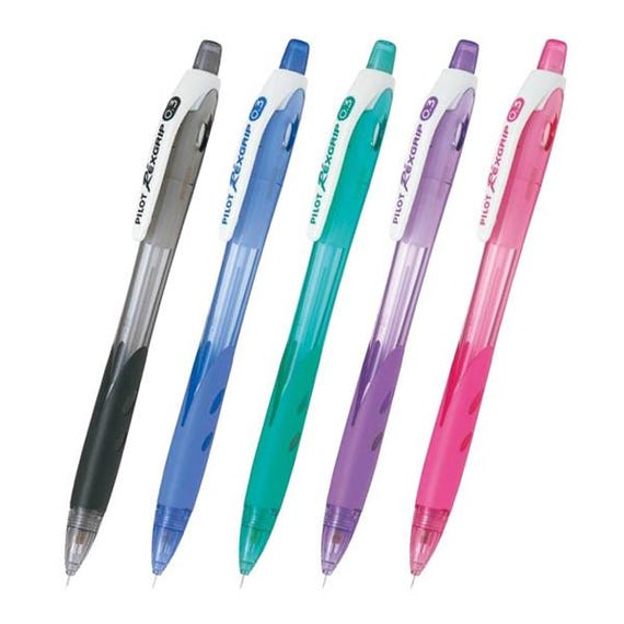 Pilot REXGRIP 0.3mm Ultra Fine Mechanical Pencils, HRG-10R3, Good