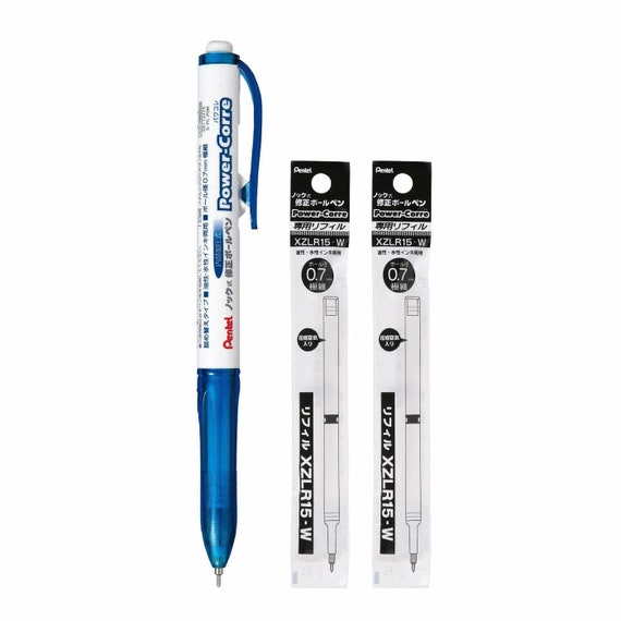 Pentel Power-corre Correction Pen, 0.7mm, White Correction Fluid