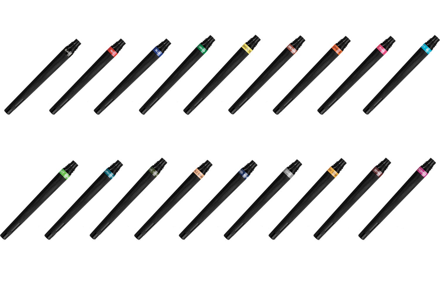 Pentel Refillable Portable FUDE Calligraphy Scientific Brush Pen/Refill