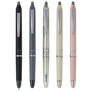 Pilot Frixion Erasable Gel Pen - 0.38mm Fine Point (Pearl Blue Body) + 3 Refills (Black, Blue, Red) - View #4