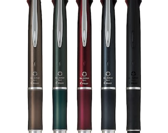 Pilot Dr.Grip 4+1 Multifunctional Pen (4-colour 0.5mm Ballpoint Pen + 0.5mm Mechanical Pencil), Made in Japan